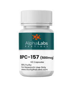 Alpha Labs Peptides BPC-157 (500mcg) Capsules